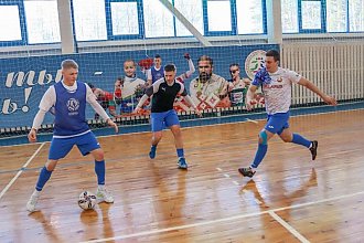 Футболисты МФК «Факел-Новогрудок» продолжают участвовать в областном чемпионате по мини-футболу