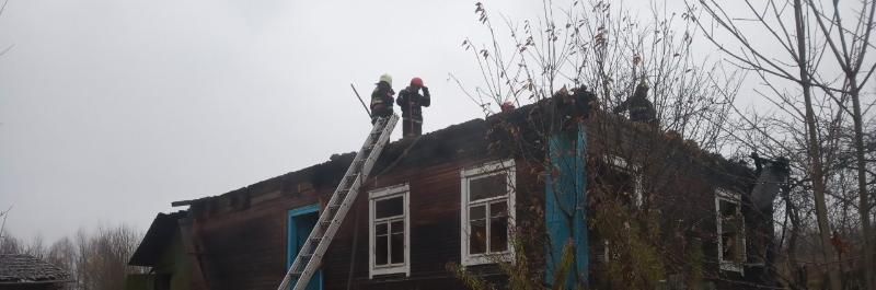 В Новогрудском районе на пожаре в деревне Малые Лезневичи обнаружен погибшим 50-летний мужчина