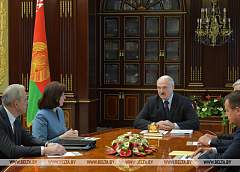Предложения по новому составу правительства обсудили на совещании у Александра Лукашенко