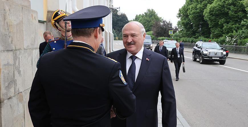 Александр Лукашенко в Кремле принимает участие в саммите ЕАЭС
