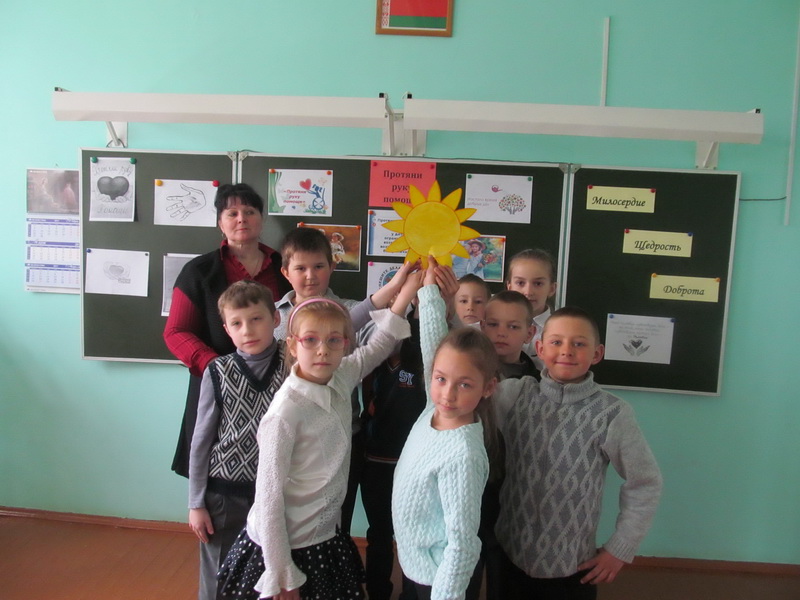Учащиеся Негневичской средней школы живут с позитивом