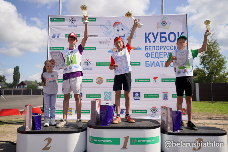 Для юных биатлонистов Новогрудчины начался новый сезон Кубка белорусской федерации биатлона 