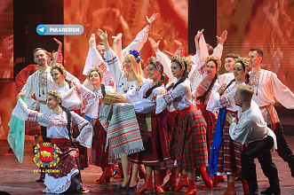 Творческие коллективы Гродненской области выступили на сцене Дворца Республики в рамках Республиканского фестиваля "Беларусь – мая песня"