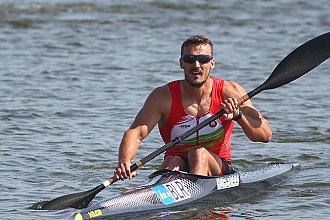 Олег Юреня вышел в полуфинал олимпийской регаты в гонках байдарок на 1000 м