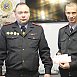 В Новогрудском отделе охраны торжественно проводили на пенсию Олега Качкана и вручили награды сотрудникам