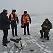 Новогрудские спасатели провели рейд по местам массового выхода людей на лед во время зимней рыбалки