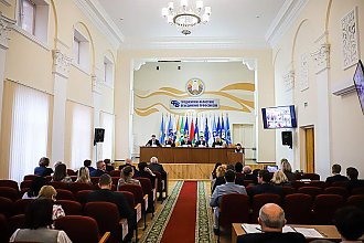 В Гродно подвели итоги сотрудничества областного объединения профсоюзов, областного Совета ветеранов и областного комитета БРСМ в 2022 году