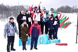 Областные соревнования по зимнему многоборью «Защитник Отечества» прошли на Новогрудчине