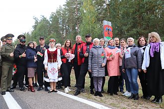 Объединять патриотов Беларуси продолжает автопробег 