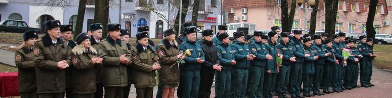 В Новогрудке отметили День спасателя вручением наград