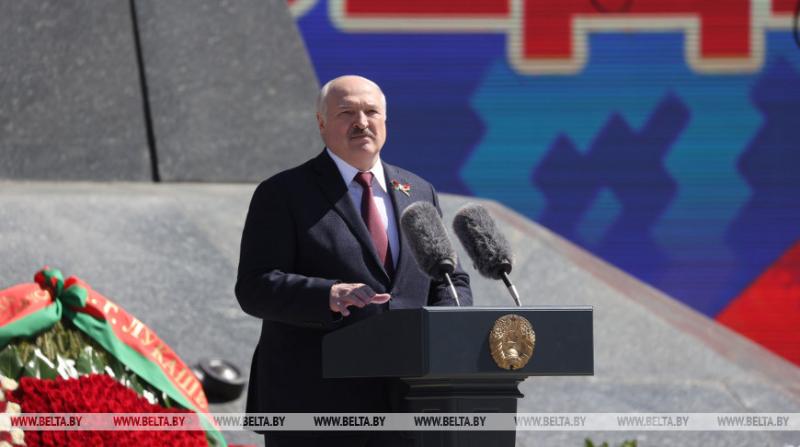 Речь Александра Лукашенко в День Победы