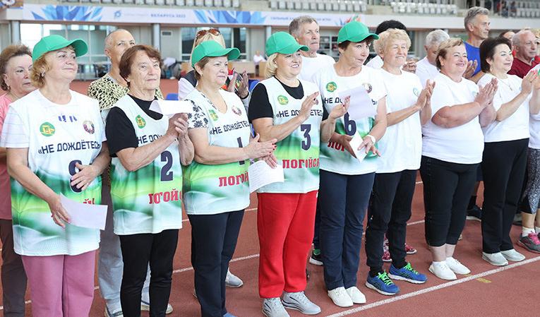 Активное долголетие: около 100 участников со всей страны собрал турнир среди пожилых людей в Минске
