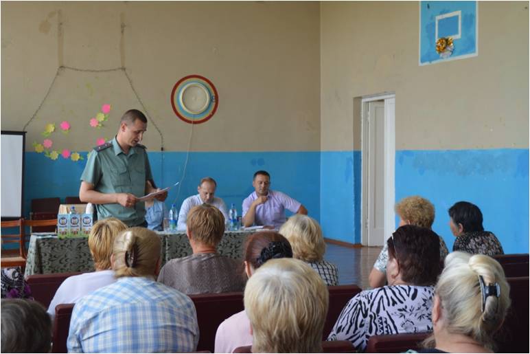 Встреча с жителями Валевского сельсовета прошла в рамках сельского схода