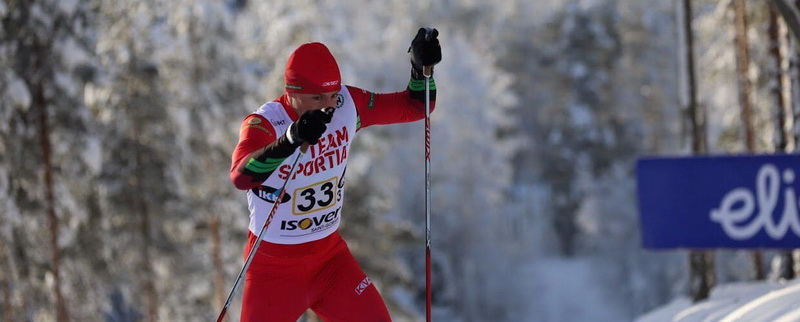 Виталий Козловский – серебряный и бронзовый призер Кубка Республики Беларусь по лыжным гонкам