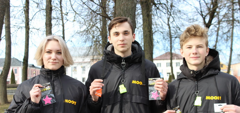 Молодежный отряд охраны правопорядка "Альфа" Новогрудского аграрного колледжа включился в проведение Единого дня безопасности
