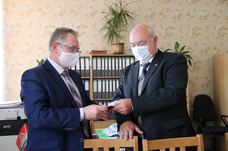 Сергей Русак выбран председателем Новогрудской районной организации ОО «Белорусский фонд мира»