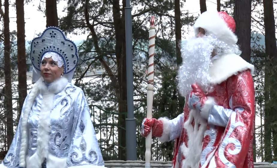 Резиденция Деда Мороза открылась под Гродно (видео)