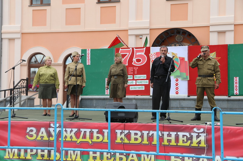 В День Независимости в Новогрудке прошли праздничные концерты (+Видео)