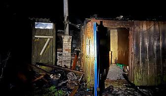 Спасатели ликвидировали пожар в д. Казенные Лычицы