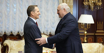 Александр Лукашенко на встрече с Сергеем Нарышкиным: надо посоветоваться по некоторым вопросам, как будем действовать дальше