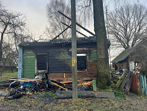 На пожаре в Залозках погиб мужчина