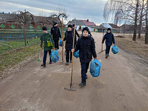 Учащиеся средней школы № 3 г. реализовали молодежную инициативу «Мой экологический след»