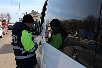 Перевозка пассажиров под контролем ГАИ