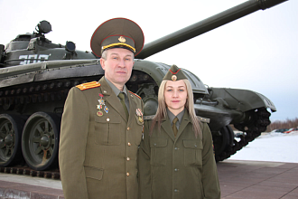 Татьяна Зеленская служит в армии по примеру отца 