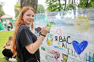 Ярко и масштабно Новогрудчина празднует День Независимости Республики Беларусь