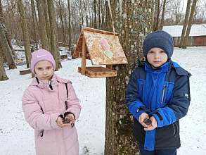 Третьеклассники Валевской средней школы побывали в гостях у жителей парка-дендрария