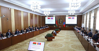 Александр Лукашенко предлагает Монголии определить три-четыре основных проекта в развитии сотрудничества на первом этапе