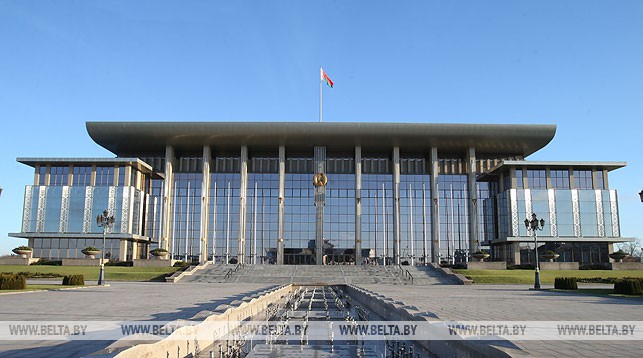 Встреча президентов Беларуси и Египта проходит во Дворце Независимости