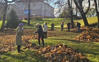 Специалисты учреждений культуры Новогрудчины вышли на субботник