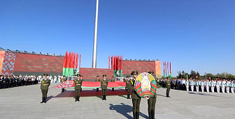 Александр﻿ Лукашенко: судьба белорусского народа находит свое отражение в государственных флаге, гербе, гимне