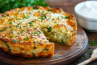 Рецепт вкусного и сытного блюда: заливной пирог с капустой